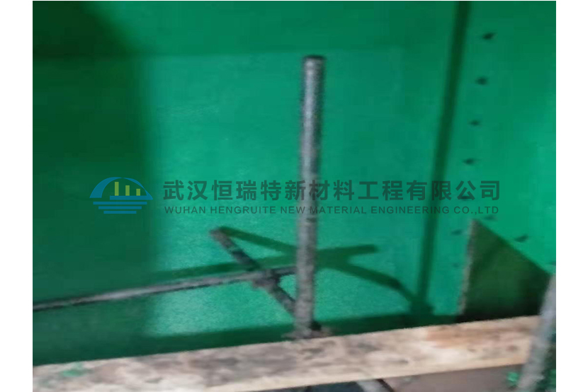 绥阳产业公司发电分厂脱硫1号、2号吸收塔内部防腐碳化硅修复。